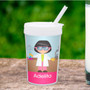 Cute Scientist Girl Toddler Cup