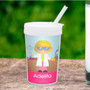 Cute Scientist Girl Toddler Cup