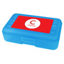 A Linen Red Letter Pencil Box