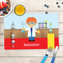 Cool Scientist Boy Kids Placemat