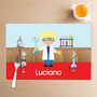 Cool Scientist Boy Kids Placemat