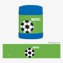 Soccer Fan Green Thermos Food Jar
