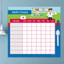 Spark & Spark Boy Doctor's Visit Chore Chart, a colorful magnetic chart for tracking children's medical chores with days of the week and a marker attached.