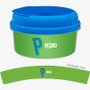 Double Initial Green Snack Bowl