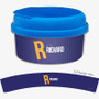 Double Initial Blue Snack Bowl