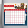 Spark & Spark Legally Correct Boy Chore Chart, a visual chore planner for children with a weekly grid and spaces to track daily chores.