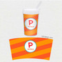 Fun Initials Orange Toddler Cup