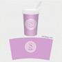 A Shiny Purple Letter Toddler Cup