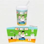 Spark & Spark Boy Doctor's Visit Toddler Cup, illustrated design of a young boy doctor in a medical setting with a girl patient and medical equipment.