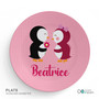 Penguins in Love Kids Placemat