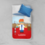Cool Scientist Boy Sherpa Blanket