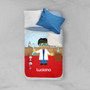 Cool Scientist Boy Sherpa Blanket