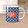 Quatrefoil Beauty Ceramic Mug