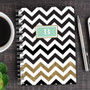 Black Chevron Writing Journal