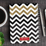 Black Chevron Writing Journal
