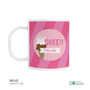 Spark & Spark Sweet & Yummy Pink Kids Plates, pink children's mug with ice cream cone design and personalized name 'Nicole'.