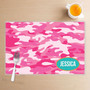 Pink Camouflage Kids Placemat