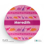 Dinosaur trails  Girl Kids Placemat