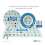 Animal ABC Blue Kids Placemat