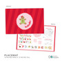 Xmas Cookie for me - Pink Kids Placemat