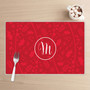 Christmas Initial Holiday Placemat