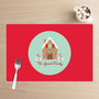 Our Sweet Xmas House Holiday Placemat