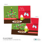 Xmas Cookies And Cocoa Holiday Placemat
