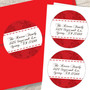An Elegant Valentine's Day Custom Stickers