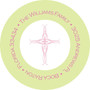Green Lace Christian Address Labels