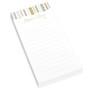Luxe Circles Personalized List Pad