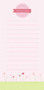 Sweet Field Personalized List Pad