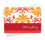 Beautiful 4X6 Notecard | Orange Mood