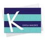 Awesome Personalized Stationery For Men | Fun Turquoise