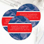 Leaves and Swirls Label Set
