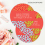 Pom Pom Flowers Label Set