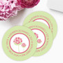 Circle Poms Poms Label Set
