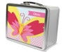 Smiley Butterfly Metal Lunchbox