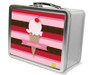 Strawberry Cone Metal Lunchbox