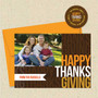 Shown with optional mustard envelope & matching return address label