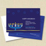 Front and back (optional) with white envelope