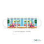 Learning Time Custom Plate for Girls