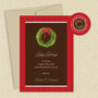 Shown with optional light kraft envelope and matching return address label