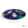 Fly To The Moon Kids Plates