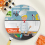 A Boys Chef's Taste Kids Plates