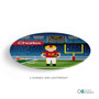 Touchdown Kids Plates