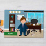 A Boy Crunching Numbers Personalized Puzzles
