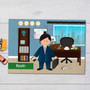 A Boy Crunching Numbers Personalized Puzzles