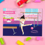 Cute Gymnast Girl Personalized Puzzles