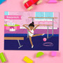 Cute Gymnast Girl Personalized Puzzles