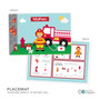 Call a Firefighter Kids Placemat